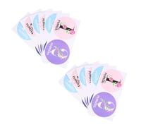 VERDANVERSE Lot de 24 Autocollants Floraux Étapes Importantes Bébé, 12 Pcs par Set, pour Photos de Naissance et Premiers Mois, Stickers Bébé Fille, Présent Naissance, Accessoires Photo Shower