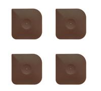 VERDANVERSE Lot de 4 Grattoirs Multifonctions pour Nettoyage de Casseroles et Poêles, en Pc, Bords Larges Incurvés, pour Tâches Ménagères la Maison