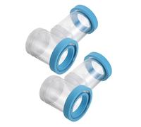 VERDANVERSE Lot De 4 Œufs Flottants pour Aquarium Chambre D'Élevage De Poissons Séparateur De Poissons pour Bébés Accessoire pour Aquarium Bleu