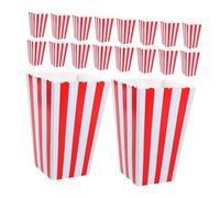 VERDANVERSE Lot De 48 Boîtes À Popcorn En Carton Contenants À Bonbons Bols À Popcorn En Carton Pour Films