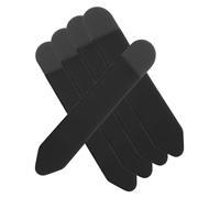 VERDANVERSE Lot de 5 Manchons Adhésifs Antidérapants pour Stylet, Protection Élasthanne Noire, Étui Fin et Portable Compatible Tablette, Accessoire Anti-Glissement pour Écran Tactile