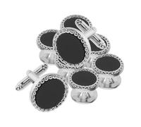 VERDANVERSE Lot De 8 Boutons De Manchette pour Smoking Bijoux Boutons De Manchette Formels