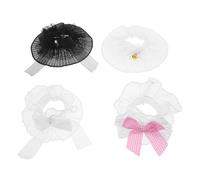 VERDANVERSE Lot De 8 Manchettes En Dentelle Accessoires De Tenue Manchettes Sans Doigts En Dentelle Pour Costumes