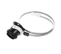 VERDANVERSE Loupe De RéParation Montre avec Anneau en Inoxydable Loupe Confortable À Haute DéFinition pour Horlogers Bijoutiers Et Entretien ÉLectronique Portable