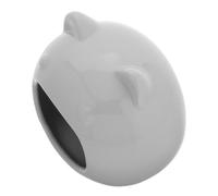 VERDANVERSE Maison en Céramique pour Hamster Cachette Mignonne et Solide Nid Confortable pour Petits Animaux Accessoires pour Cage Habitat Sécurisé Littérature de Hamster