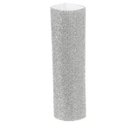 VERDANVERSE Manchon Strass de Fil Plastique Micro sans Poignée pour Argenté Motif Glamour, Facile à Appliquer, pour Divers Réglages et Artistes