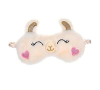 VERDANVERSE Masque de Sommeil Occultant Doux et Confortable avec Design Lama Cache-yeux Léger pour Femmes et Filles pour Sommeil Paisible Même en Lumière Faible