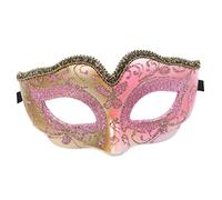 VERDANVERSE Masque Demi-ville Pour Garçon Fille Avec Paillettes Pour Halloween Carnaval Et Mascarades Accessoire Et Confortable Pour Costumes Fantaisie