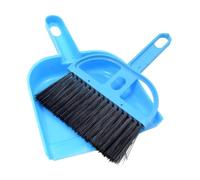 VERDANVERSE Mini Pelle à Poussière et Brosse pour Petits Animaux en Plastique, Nettoyage Réutilisable des Coins Difficiles et Espaces Étroits Cages Couleur Aléatoire