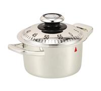 VERDANVERSE Minuterie Cuisine Mécanique 60 Compte et Compact Minuteur Rotatif Pratique pour Cuisiner et Étudier Cuisine Cours