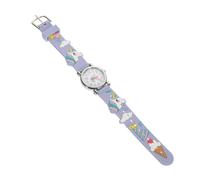 VERDANVERSE Montre à Motif Licorne pour Garçon Et Filles Bracelet Plastique Coloré Réglable Unisexe Montre Portable Légère Usage Quotidien Garçon Fille Violet Pâle