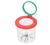 VERDANVERSE Observation Insectes Loupe Transparent pour Boîte à Insectes Pratique pour Exploration Scientifique Et Découverte Nature