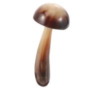 VERDANVERSE Ox Horn Guasha Board Mushroom Design Acupuncture Stick Portable Body Massager Ergonomic Massage Tool For Neck Care