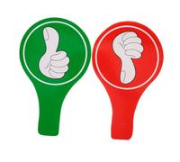 VERDANVERSE Palette de Vote et Sécurité Portable Bords Lisses en Kt Board pour Jury D'évaluation en Classe, pour Salle de t Événements Scolaires