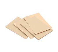 VERDANVERSE Papier Kraft Vintage à Lettres Ligné, 100 Feuilles Format A5, Papier Lisse pour Calligraphie et Écriture de Lettres, Style Rétro Khaki