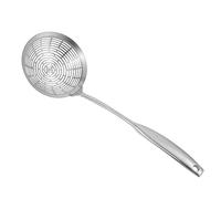 VERDANVERSE Passoire Acier Inoxydable avec Mailles Fines Écumoire Résistante à Haute Température pour Friture et Cuisson Manche Ergonomique Antidérapant pour Pâtes et Friture Suspendable pour