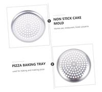 VERDANVERSE Plaque à Pizza Perforée Antiadhésive Résistante Chaleur pour Cuisson Facile et Nettoyage Rapide