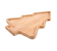 VERDANVERSE Plateau de Service Sapin de Noël Multifonction pour Desserts Bonbons et Apéritifs Plateau Snack Décoratif pour et Repas Festifs