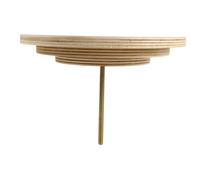 VERDANVERSE Plateforme pour Chat Résistante à l'usure Planche à Chat Étagère en Bois Disque Rond Robuste 7-16 Cm pour Griffoir Intérieur Chatons Aménager DIY