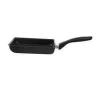 VERDANVERSE Poêle à Omelette Carrée Antiadhésive Cuisson Uniforme Fond Plat pour Cuisinière à Gaz Poêle Japonaise Pratique pour Œufs et Cuisine Maison