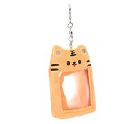 VERDANVERSE Porte-Carte Photo Peluche Cartoon avec Porte-clés Protège Carte Bancaire Et Carte Identité Accessoire Déco Et Pratique pour Garçon Fille Et Ados