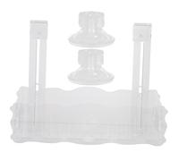 VERDANVERSE Pot de Plantation Aquatique Acrylique avec Ventouse et Crochet Support Transparent pour Plantes Aquarium Décor Pratique pour Bassin de Poissons