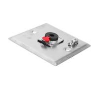 VERDANVERSE Prise Jack 6,5 Mm Argenté en Métal pour Mixeurs et Amplificateurs, Connecteur Monté sur Panneau Compatibilité Large et Effet Sonore Amélioré pour Karaoké Maison Ktv