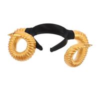 VERDANVERSE Punk Cornes de Bouc -tête Gothique Costume Halloween Cosplay Accessoires pour Adultes Fête