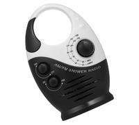 VERDANVERSE Radio Étanche Am/FM Portable avec Volume Réglable Système Audio Compact 45V Camping et Activités Extérieures Radio D’Urgence Légère et Résistante à L’Eau