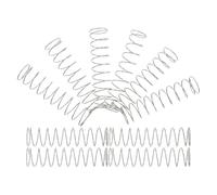 VERDANVERSE Ressort de Bouchon de Vidange pour Machine à Laver, 10 Pièces, Taille Moyenne 1.2 * 22 * 100, Acier Inoxydable Résistant à L’usure, Anti-fuite, Compatible pour Réparation