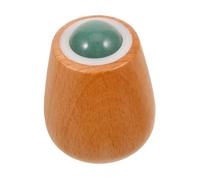 VERDANVERSE Roller de Massage Visage Jade Naturel Anti-rides Outil Compact pour Relaxation Du Cou et Du Visage Cadeau Pratique pour Soins Peau