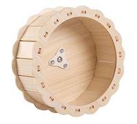 VERDANVERSE Roue Exercice Silencieuse Bois pour Hamster Roue de Course sans Bruit pour Petits Animaux Accessoire de Jeu Confortable et Sûr