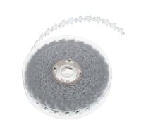 VERDANVERSE Ruban Décoratif Noël Argenté avec Pentagramme Brillantes Ruban pour et Décoration Festive