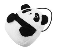 VERDANVERSE Sac Bandoulière Panda Peluche Doux et Grand Sac à Main Multifonction pour Femmes avec Design Adorable Capacité pour Shopping Voyage et Activités de Plein Air