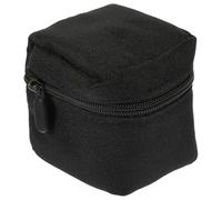 VERDANVERSE Sacoche Étui Rembourré pour Objectif D'appareil Photo DSLR, Portable Compact Léger, Protège Chocs et Humidité, Pochette de Protection Adaptée au Voyage, Noire