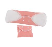 VERDANVERSE Serviettes Hygiéniques Lavables en Tissu Xl 25x33 Cm, Protection Réutilisable pour Incontinence Adulte, Doublure Lavable pour Vessie, Lot de 2, Protections Absorbantes