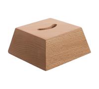 VERDANVERSE Support en Bois de Hêtre pour Chausse-pied, Socle Stable 10 X 9,7 X 3,8 Cm, Organiseur de Chausse-pieds D’entrée, Pied de Chausse-pied Pratique pour Placard et Espace Réduit