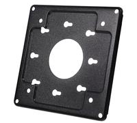 VERDANVERSE Support Mini PC Platine de Fixation Métal Noir Équerre de Montage Arrière pour Moniteur PC Support Stable et Gain de Place et Écrans