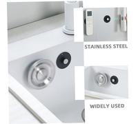 VERDANVERSE Support Mural Magnétique sans Perçage pour Télécommande Organiseur Mural Aimanté pour Cuisine Rangement Vertical Facile à Installer Kit