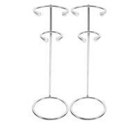 VERDANVERSE Support pour Batteur à Œufs en Acier Inoxydable 2pcs Base Stable et Design Moderne pour Rangement Cuisine