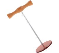 VERDANVERSE Support pour Casque Audio de Bureau en Bois Massif Double Tige Métallique Blanche Support de Rangement pour Casque de Jeu Présentoir Stable et Minimaliste pour Écouteurs -