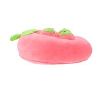 VERDANVERSE Tapis De Reniflement Créatif pour Chien Tapis De Jeu Forme De Fraise pour Entraînement des Chiots Jouet Interactif pour Odorat Et