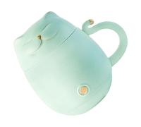 VERDANVERSE Tasse Céramique Chat Mignon avec Couvercle et Infuseur Tasse à Thé pour Poignée Confortable Capacité Généreuse Résistante Chaleur Bureau et Maison