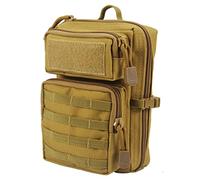VERDANVERSE Trousse de Secours Compacte pour Téléphone Pochette de Médecine Réutilisable pour Camping et Randonnée de Rangement Pratique avec Poches Multiples Accessoire pour Activités de
