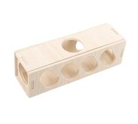 VERDANVERSE Tunnel pour Hamster Solide Cachette Multifonction pour Petits Animaux Accessoire pour Cage Compagnon Ludique et Facile à Nettoyer