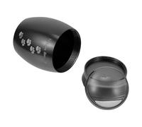 VERDANVERSE Urne Funéraire pour Cendres de Chien Acier Inoxydable Petit Format Pratique pour Animaux de Compagnie Boîte de Conservation Résistante Corrosion Souvenir Commémoratif pour Animaux