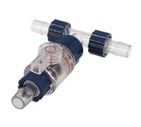 VERDANVERSE Valve de Dérivation Rapide 3 Voies Étanche pour Tuyau Aquarium 20 Mm Raccord Rapide de Filtre Aquarium Vanne de Régulation du Débit d'eau, Connecteur Solide pour Système