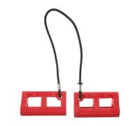 VERDANVERSE Verrou Rouge de Direction Hydraulique 4 Pouces pour Moteur | Blocage Précis, Installation Facile, Sécurité Renforcée, Pp, pour Remorquage et Transport Marin