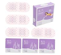 VERDANVERSE Yeux Chauffants à La Vapeur 5 Pièces Violet Lavande, Sachets Jetables En Tissu, Fatigue Oculaire, Amélioration Du Sommeil, Usage Voyage Et Repos