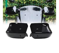 VERDDE Protège-Mains De Moto, Protecteur De Poignée, Accessoires De Protection De Guidon pour KYMCO Downtown 350i 300i 200i 125i 2015-2021 2016 2017 2018 2019 2020 (Color : Le Noir)